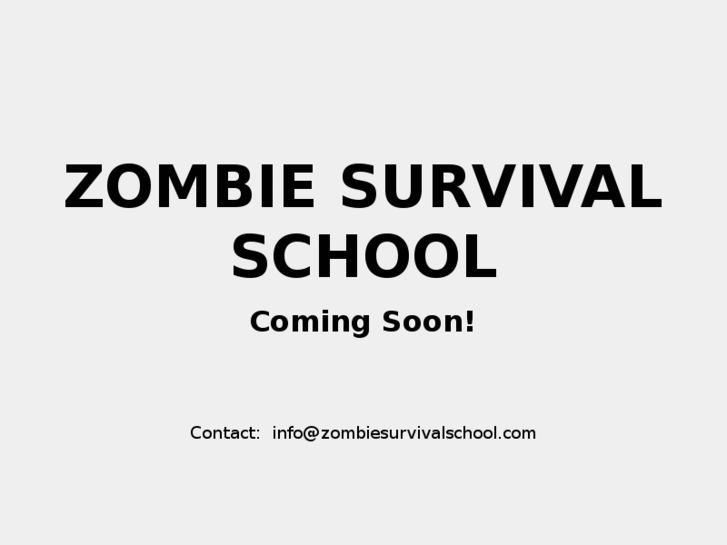 www.zombiesurvivalschool.net
