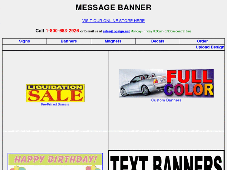 www.messagebanner.net