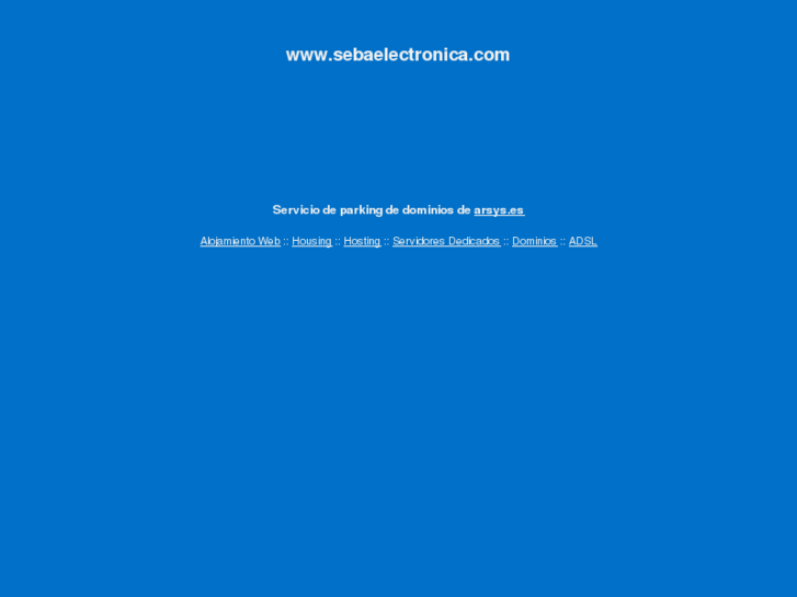 www.sebaelectronica.com
