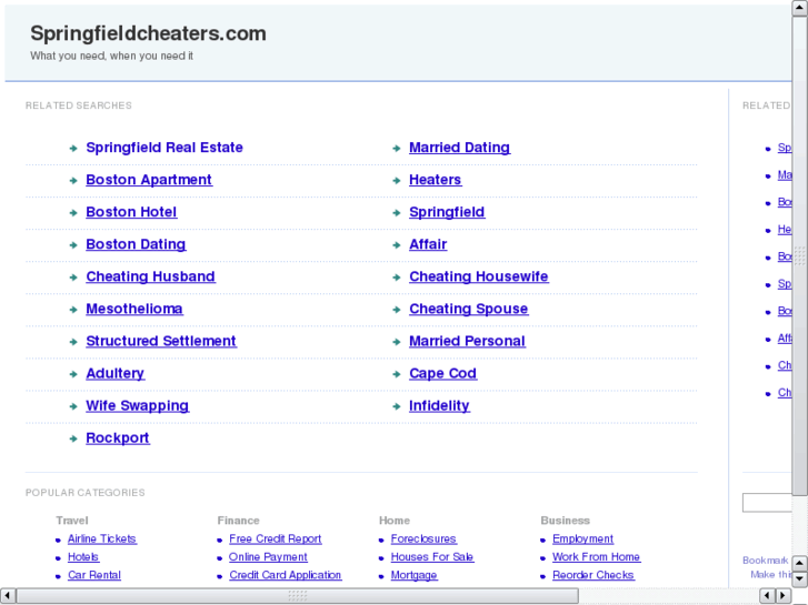 www.springfieldcheaters.com