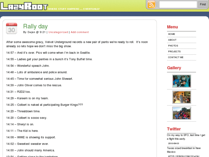www.lazyroot.org