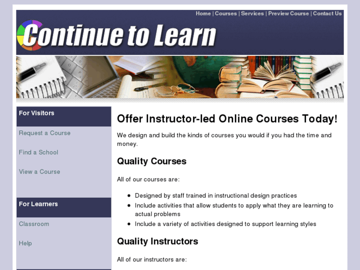 www.continuetolearn.com