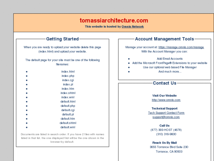 www.tomassiarchitecture.com