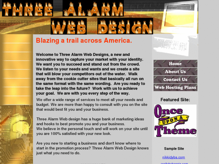 www.threealarmwebdesign.com