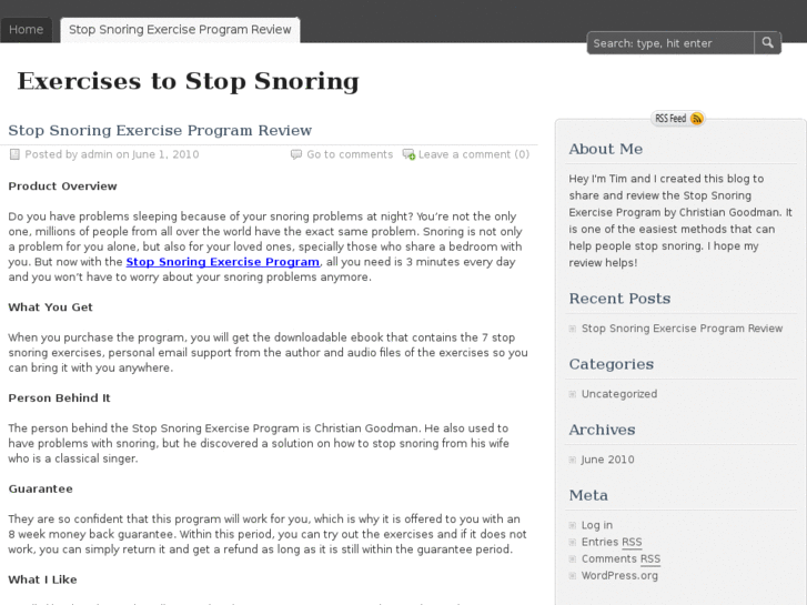 www.exercisestostopsnoring.net