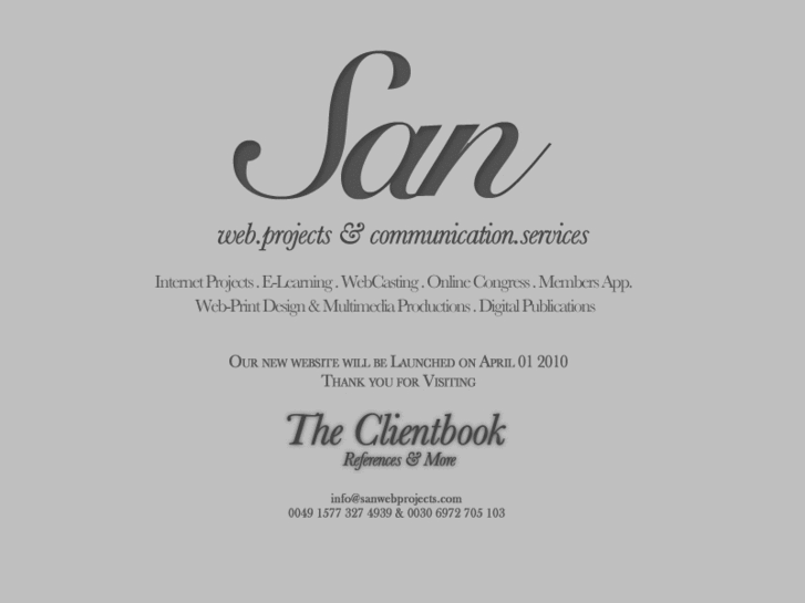 www.sanwebprojects.com