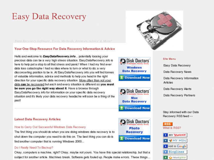www.easydatarecovery.info