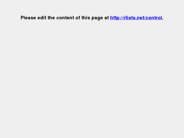 www.rlists.net