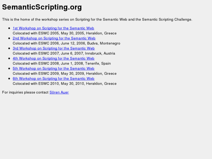 www.semanticscripting.org