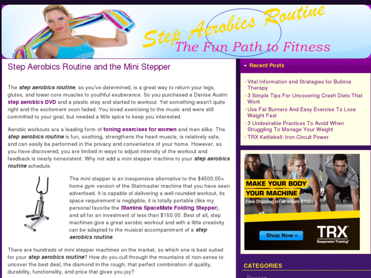 www.stepaerobicsroutine.org