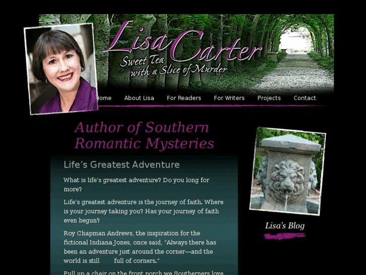 www.lisacarterauthor.com
