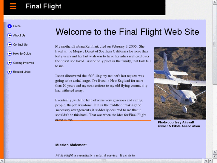 www.finalflight.info