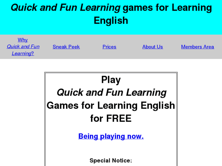 www.quickandfunlearning.net