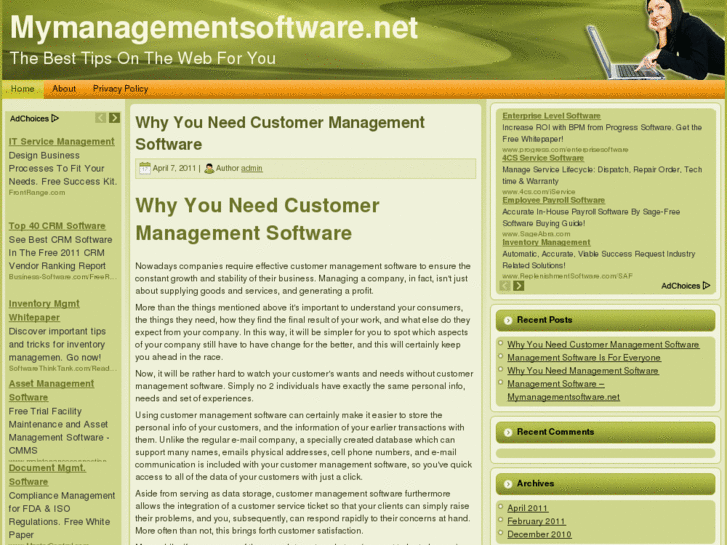 www.mymanagementsoftware.net