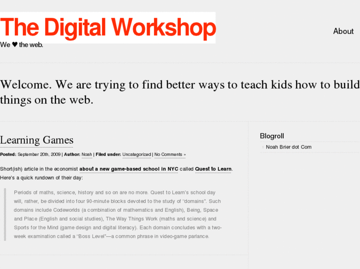 www.thedigitalworkshop.org
