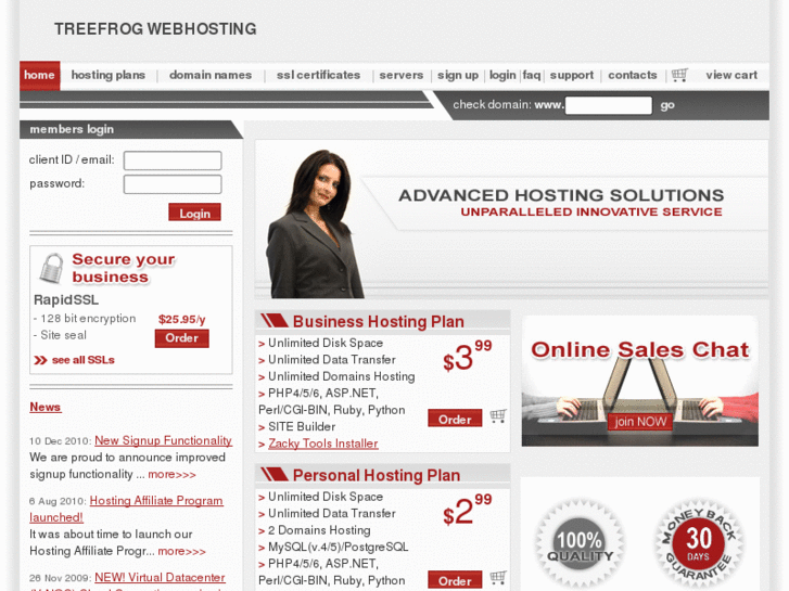 www.treefrogwebhosting.com