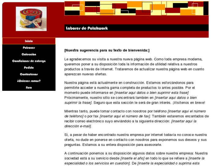 www.laboresdepatchwork.es