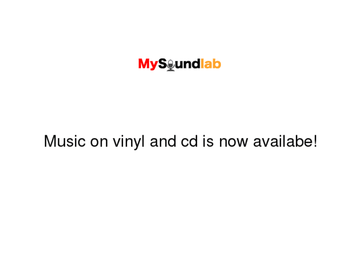 www.mysoundlab.com