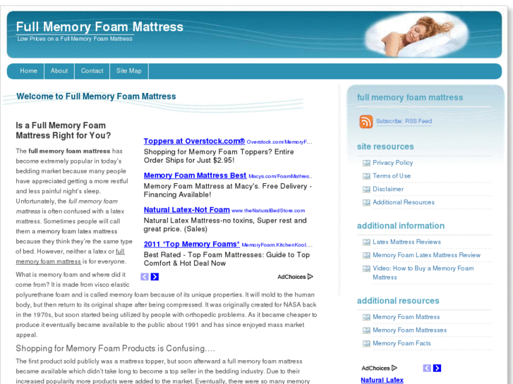 www.full-memory-foam-mattress.com