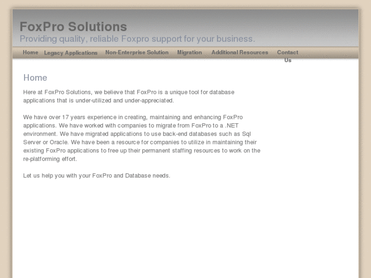 www.foxprosolutions.net