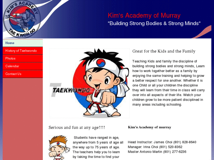 www.kimsacademyofmurray.net