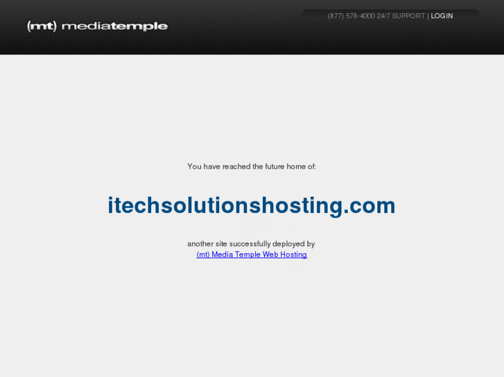 www.itechsolutionshosting.com