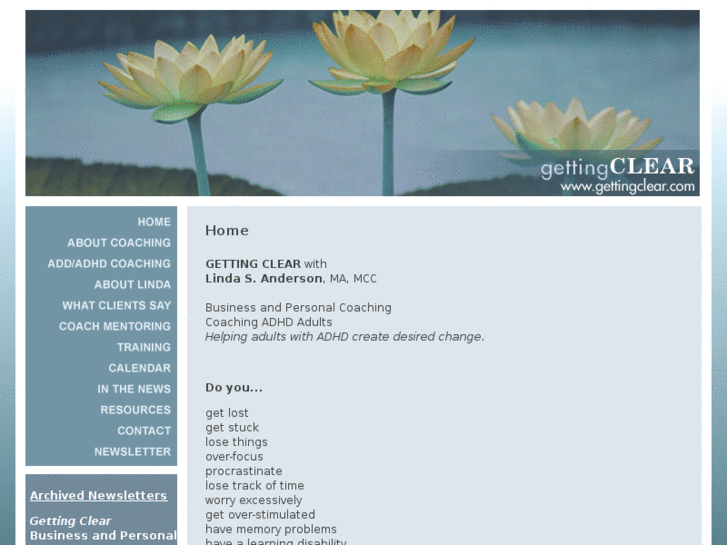 www.gettingclear.net