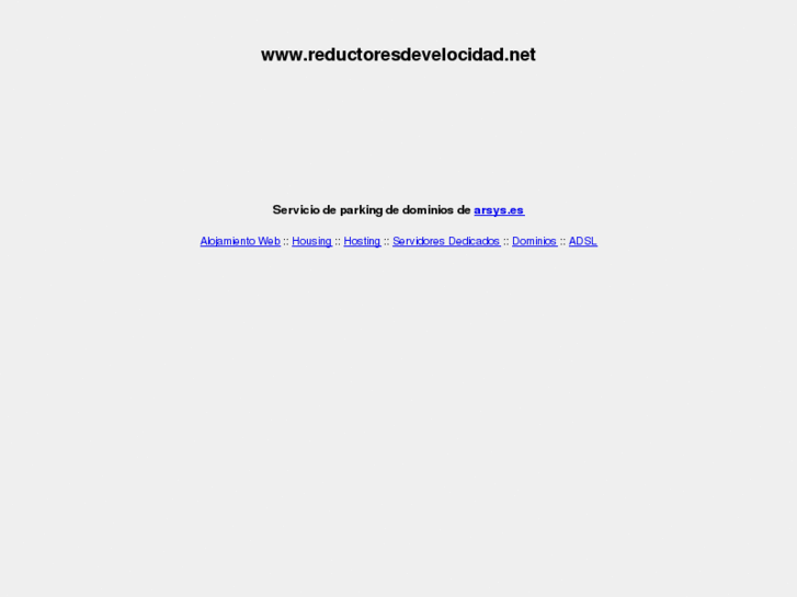 www.reductoresdevelocidad.net