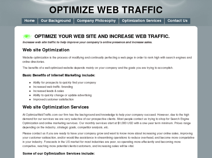 www.optimize-web-traffic.com