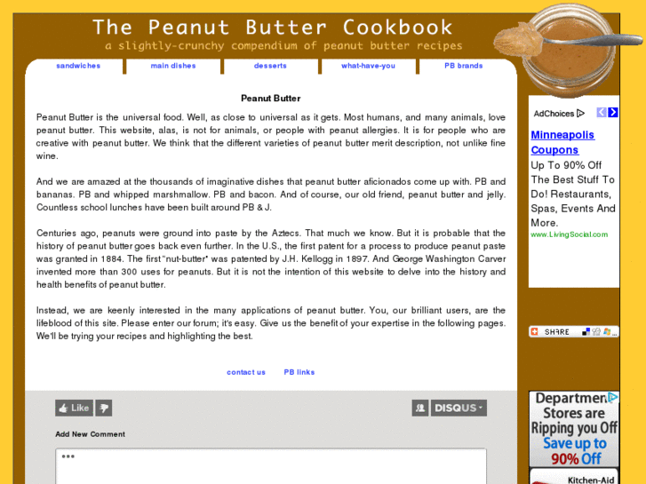 www.thepeanutbuttercookbook.com