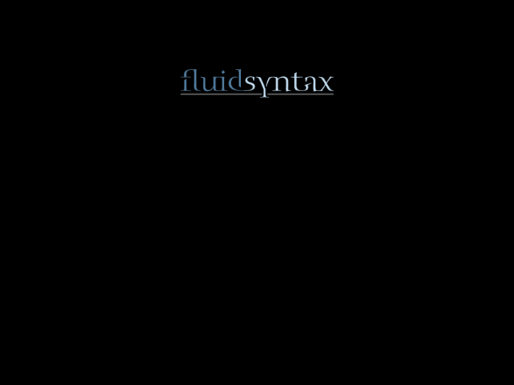 www.fluidsyntax.com
