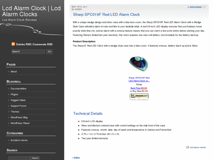 www.lcdalarmclock.net