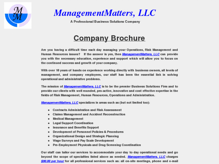 www.managementmatters.net