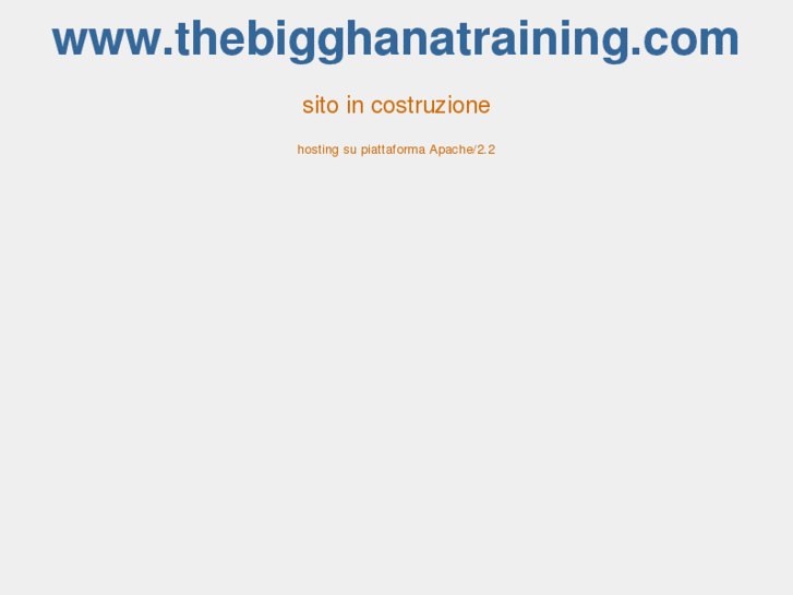 www.thebigghanatraining.com