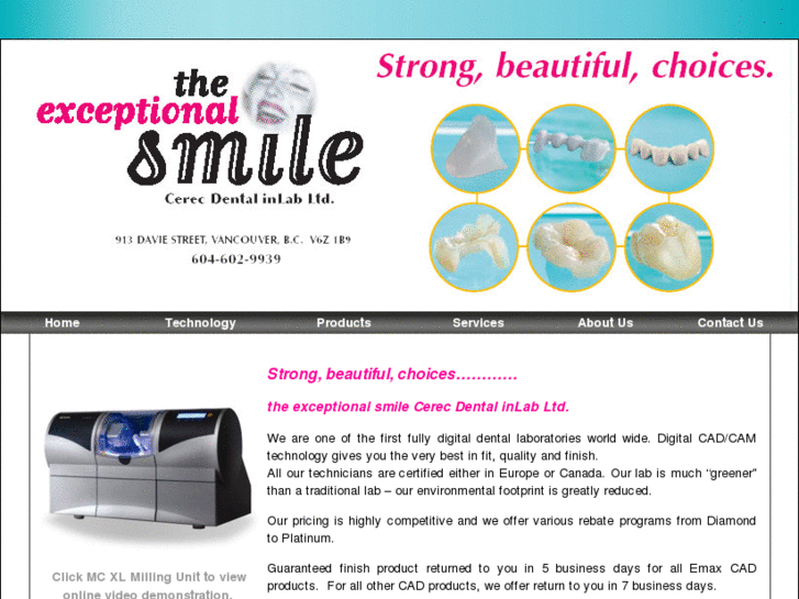 www.exceptionalsmiledentallab.com