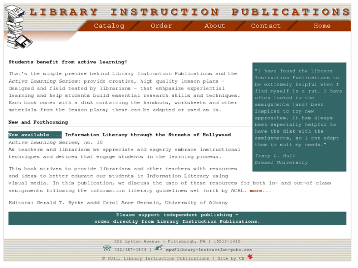 www.library-instruction-pubs.com