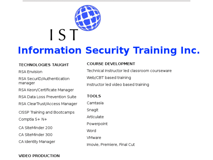 www.infosecuritytraining.com