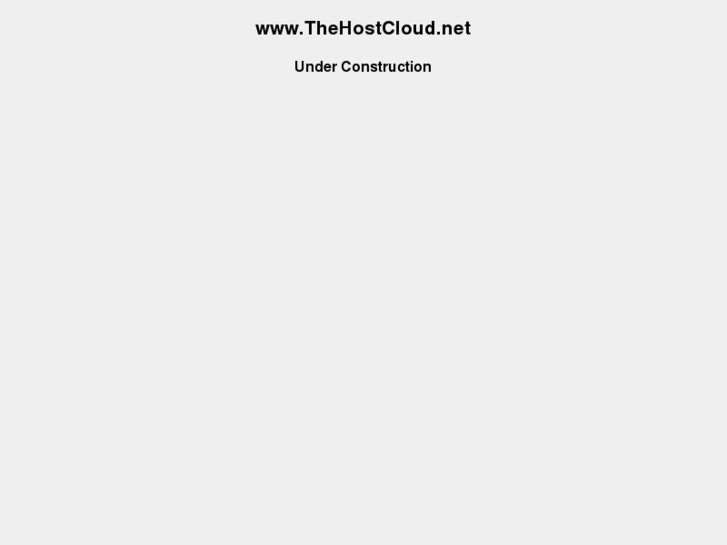 www.thehostcloud.net
