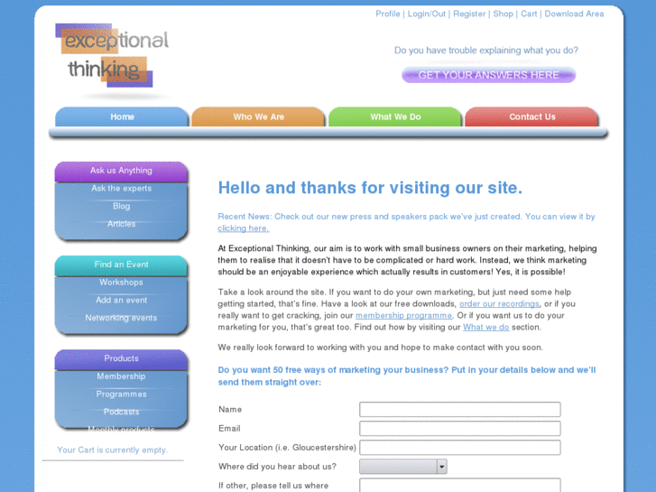www.exceptionalthinking.co.uk