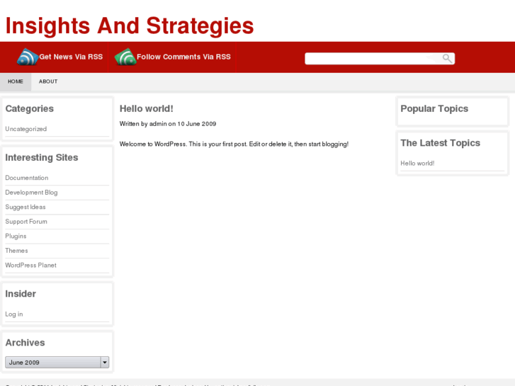 www.insightsandstrategies.net