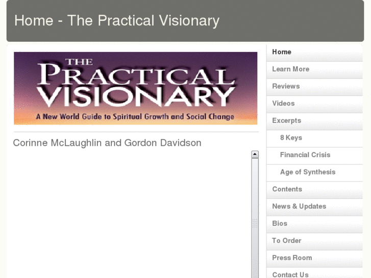 www.thepracticalvisionary.org