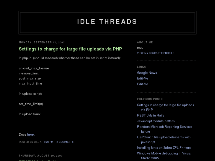 www.idlethreads.net