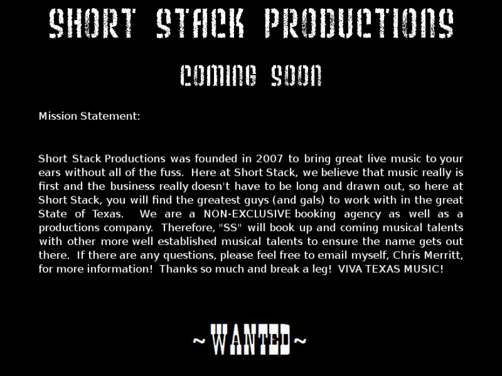 www.shortstackproductions.net