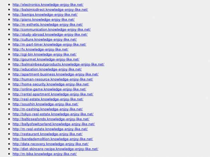 www.knowledge-enjoy-like.net