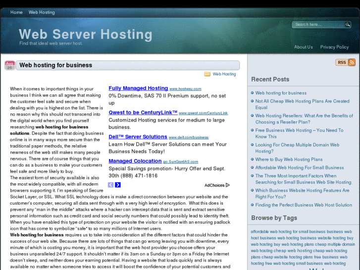 www.webserverhostingideas.net