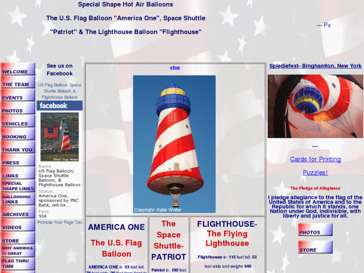 www.spaceshuttleballoon.com