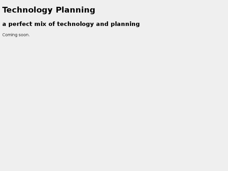 www.tech-planning.net