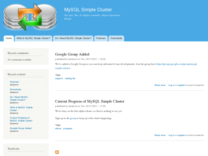 www.mysqlsimplecluster.com