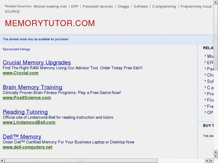 www.memorytutor.com