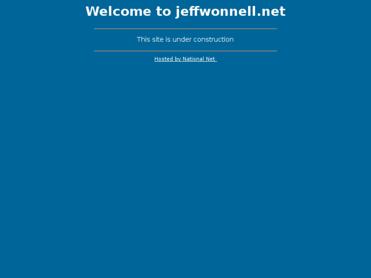 www.jeffwonnell.net